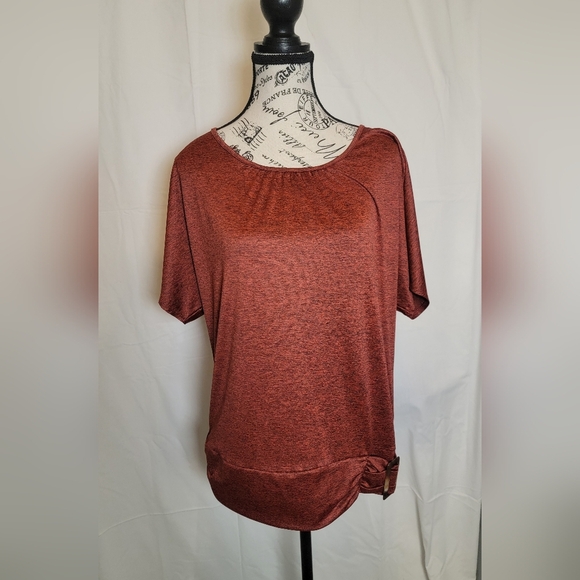 Apt 9 Women's Rust Top - Picture 1 of 4
